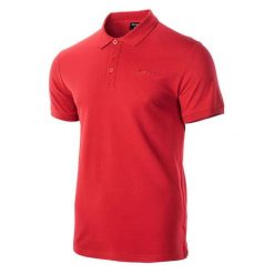 Koszulka polo męska Hi-Tec Romso - czerwona, Rozmiar XXXL. Czerwone koszulki polo Hi-tec, m, bez wzorów, z bawełny, bez kołnierzyka, bez ramiączek. W wyprzedaży za 58.99 zł.