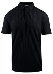 Koszulka Polo, Męska, z Dzianiny - Brave Soul - Czarna. Czarne koszulki polo Brave Soul, l, bez wzorów, z bawełny, bez kołnierzyka, bez ramiączek. Za 129.00 zł.