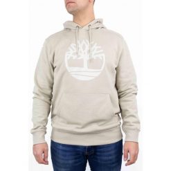 Bluza Z Kapturem Męska Timberland Core Tree Logo (Regular Bb). Brązowe bluzy z kapturem Timberland, m, bez wzorów, z kapturem. Za 369.00 zł.