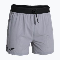 Spodenki do biegania męskie Joma R-City. Szare krótkie spodenki sportowe Joma, m, bez wzorów, z elastanu. Za 94.99 zł.