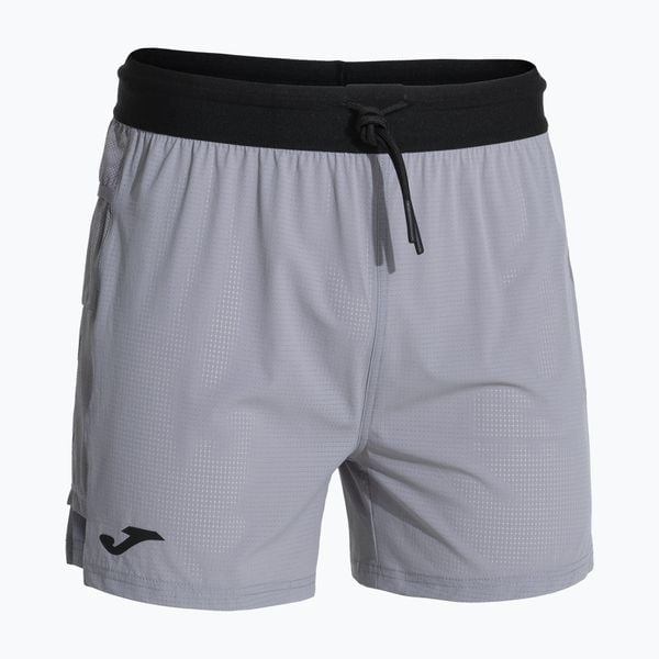 Spodenki do biegania męskie Joma R-City. Szare krótkie spodenki sportowe Joma, m, bez wzorów, z elastanu. Za 94.99 zł.
