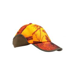 Czapka myśliwska z nausznikami CAMO. Czapki z daszkiem marki SOLOGNAC. Za 39.99 zł.
