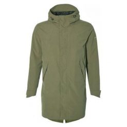 Męska kurtka przeciwdeszczowa Mosse. Zielone kurtki BASIL, m, z aplikacjami, bez kaptura. Za 488.90 zł.