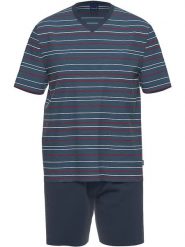 Ammann Piżama w kolorze granatowym rozmiar: 60. Niebieskie piżamy Ammann, bez wzorów, z bawełny, bez ramiączek. Za 131.12 zł.