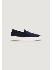 Armani Exchange Półbuty XM002633 AF16411 ZB004 Granatowy. Niebieskie eleganckie półbuty Armani Exchange, bez wzorów, ze skóry, bez obcasa, bez zapięcia. Za 759.99 zł.