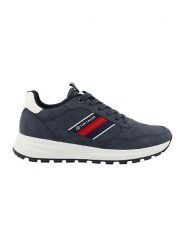 Tom Tailor Sneakersy w kolorze granatowo-biało-czerwonym rozmiar: 42. Białe buty sportowe casual Tom Tailor, bez wzorów, bez zapięcia. Za 153.71 zł.