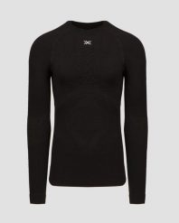 Czarny longsleeve termoaktywny męski X-Bionic Energy Accumulator 4.0 LG SL. Czarne bielizna termoaktywna X BIONIC, l, bez wzorów, bez ramiączek, do biegania. Za 720.00 zł.