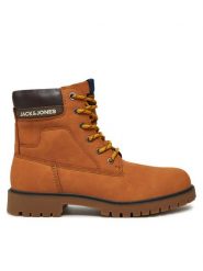 Jack&Jones Trapery 12243421 Żółty. Żółte trapery Jack&Jones, ze skóry, bez zapięcia. Za 379.99 zł.
