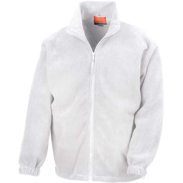 Kurtka Result Polaire Polartherm blanc. Białe kurtki RESULT, m, bez wzorów, z bawełny, bez kaptura. Za 157.00 zł.