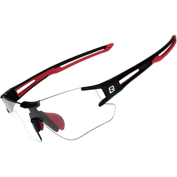 Okulary fotochromatyczne anty-UV. Czarne okulary przeciwsłoneczne ROCKBROS. Za 137.12 zł.