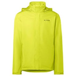 Kurtka wodoodporna VAUDE Escape Bike. Zielone kurtki Vaude, bez wzorów, z kapturem. Za 725.10 zł.