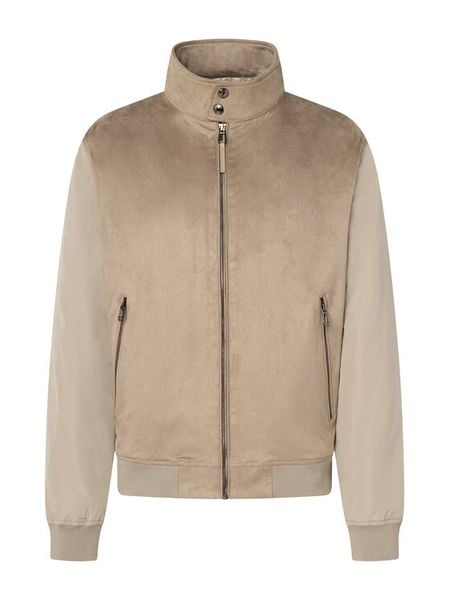 JOOP! Kurtka przejściowa Jo-370Clunie 30103263 Beżowy jasny Regular Fit. Brązowe kurtki JOOP!, m, bez wzorów, ze skóry, bez kaptura. Za 1,414.00 zł.