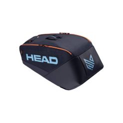 Torba na rakiety tenisowe Head Pro L. Niebieskie torby na ramię Head, bez wzorów, z materiału, na ramię, bez dodatków. Za 425.00 zł.