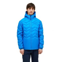 Kurtka Peak Performance męska Elevate Liner Hood niebieska - S. Niebieskie kurtki Peak Performance, m, bez wzorów, z puchu, bez kaptura. Za 1,199.00 zł.