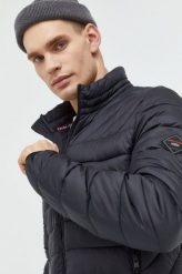 Cross Jeans kurtka męska kolor czarny przejściowa. Czarne kurtki Cross Jeans, l, bez wzorów, z jeansu, bez kaptura. W wyprzedaży za 164.99 zł.