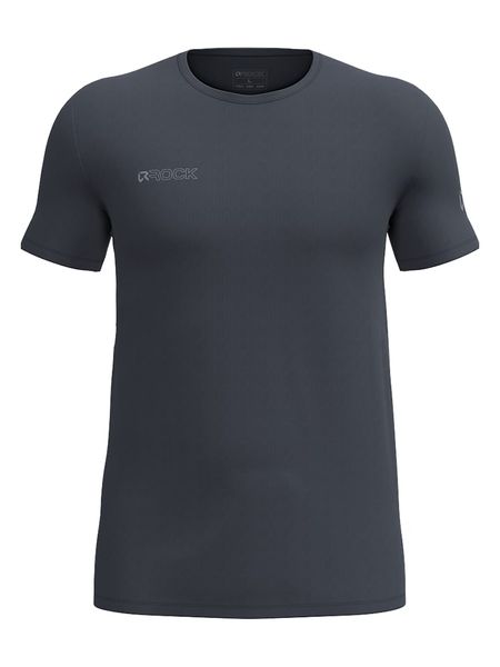 ROCK EXPERIENCE Koszulka funkcyjna "Corp" w kolorze antracytowym rozmiar: S. Czarne t-shirty sportowe ROCK EXPERIENCE, bez wzorów, z materiału, bez ramiączek, outdoorowe. Za 67.40 zł.