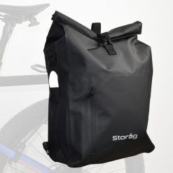 25L 3-w-1 wodoodporna torba rowerowa/plecak, do montażu na bagażniku. Czarne torby na laptopa STORAG. Za 270.00 zł.