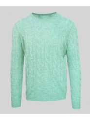 Malo Optimum Sweter w kolorze turkusowym rozmiar: XL. Niebieskie swetry nierozpinane Malo Optimum, xl, bez wzorów, z kaszmiru, bez kołnierzyka, bez ramiączek. Za 382.99 zł.