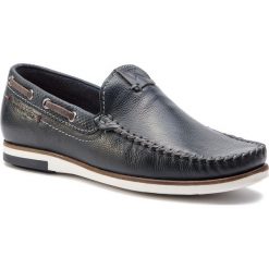 Mokasyny WRANGLER - Sharky Leather WM91081A Navy 016. Mokasyny marki Wrangler. W wyprzedaży za 229.00 zł.