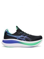 Asics Buty do biegania Gel-Nimbus 28 1011C127 Czarny. Czarne buty do biegania ASICS, bez wzorów, z meshu, bez zapięcia, do biegania. Za 899.99 zł.