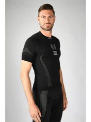 Iron-ic Koszulka funkcyjna "IRN 3.3 IMPETUS" w kolorze czarnym rozmiar: L/XL. Czarne t-shirty sportowe Iron-ic, bez wzorów, bez ramiączek, outdoorowe. Za 100.52 zł.