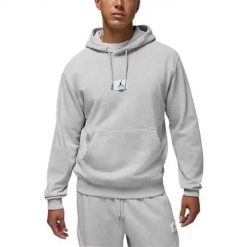 Bluza sportowa męska Nike Air Jordan. Szare bluzy z kapturem Nike, m, bez wzorów, z kapturem. Za 427.00 zł.