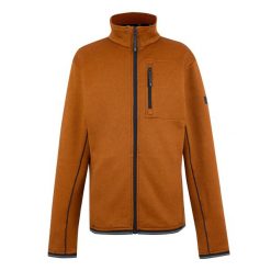 Polar turystyczny męski Orsan. Brązowe bluzy z polaru Regatta, m, bez wzorów, z polaru, bez kaptura. W wyprzedaży za 189.99 zł.