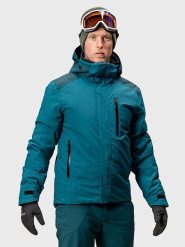 Halti Kurtka narciarska "Radius Dx" w kolorze niebieskim rozmiar: M. Niebieskie kurtki narciarskie i snowboardowe Halti, m, bez wzorów, z materiału, narciarskie. Za 572.37 zł.