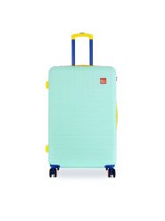 Semi Line Walizka duża T5942-3 Zielony. Zielone walizki Semi-line, bez wzorów, z tworzywa sztucznego, duże. Za 249.99 zł.