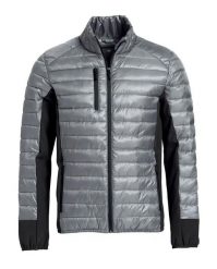 Clique kurtka Lemont pikowana z panelami softshell. Szare kurtki CLIQUE, m, bez wzorów, z poliesteru, bez kaptura. Za 270.53 zł.