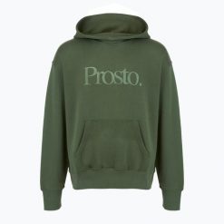 Bluza męska PROSTO Mizo Hoodie. Zielone bluzy Prosto., m, bez wzorów, bez kaptura. Za 249.99 zł.