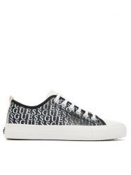 Guess Trampki New Winners Low FM6NWL FAL12 Czarny. Czarne trampki Guess, m, z aplikacjami, bez zapięcia. Za 219.99 zł.