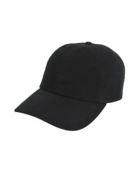 Czapka dla Mężczyzn RAD SPLATTER Czarny. Czarne czapki z daszkiem Quiksilver, bez wzorów, z bawełny. Za 129.99 zł.