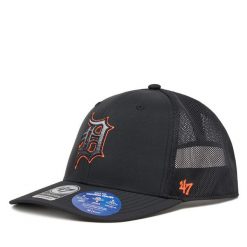 Czapka z daszkiem 47 Brand. Czarne czapki z daszkiem 47 Brand, bez wzorów. Za 99.99 zł.