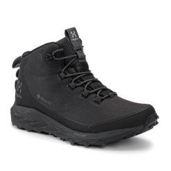 Buty trekkingowe męskie Haglöfs L.I.M FH GTX Mid. Czarne buty turystyczne Haglöfs, bez wzorów, z gore-texu, bez zapięcia, do biegania, gore-tex. Za 785.25 zł.