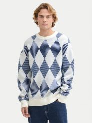 Tom Tailor Denim Sweter 1043026 Niebieski Regular Fit. Niebieskie swetry rozpinane TOM TAILOR DENIM, m, bez wzorów, z denimu, bez kołnierzyka, bez ramiączek. Za 129.99 zł.