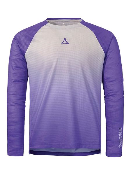 Schöffel Koszulka kolarska "Koitere" w kolorze fioletowym rozmiar: 48. Różowe t-shirty sportowe Schöffel, bez wzorów, bez ramiączek, rowerowe. Za 275.40 zł.