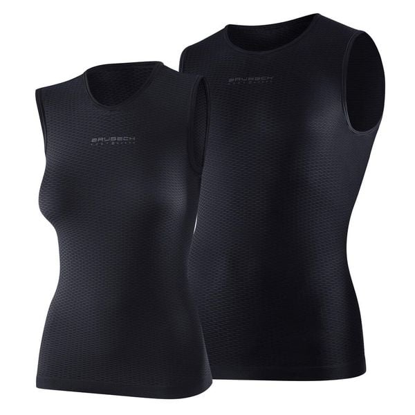 Podkoszulek bez rękawów Brubeck Base Layer Ultra Light 3D. Szare podkoszulki Brubeck, m, bez wzorów, z poliamidu, bez ramiączek. Za 74.99 zł.