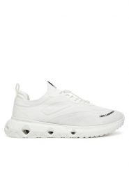 KARL LAGERFELD Sneakersy KL54623 Biały. Białe buty sportowe casual KARL LAGERFELD, bez wzorów, z materiału, bez zapięcia. Za 799.99 zł.