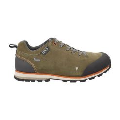 Buty turytyczne męskie CMP Elettra Low Wp. Zielone buty trekkingowe CMP, bez wzorów, bez zapięcia. Za 369.99 zł.