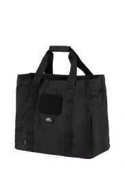 Torba Helikon-Tex Field Tote Cordura - black. Czarne torby na ramię Helikon-Tex, bez wzorów, z weluru, na ramię, bez dodatków. Za 349.99 zł.