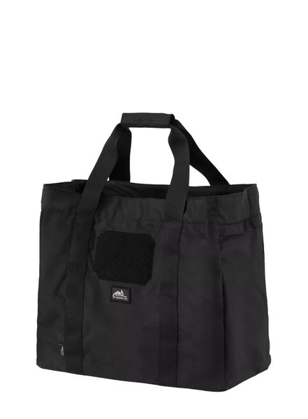 Torba Helikon-Tex Field Tote Cordura - black. Czarne torby na ramię Helikon-Tex, bez wzorów, z weluru, na ramię, bez dodatków. Za 384.99 zł.