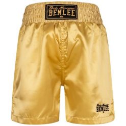 Szorty bokserskie Benlee Uni Boxing. Żółte szorty Benlee, bez wzorów, z satyny, sportowe. Za 179.00 zł.