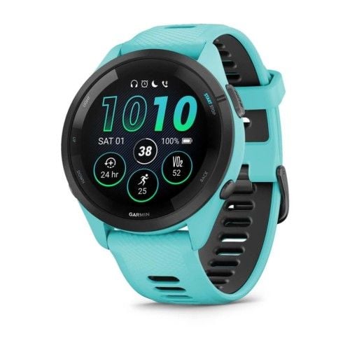 Zegarek Garmin Forerunner 265 46mm Błękitny. Niebieskie zegarki sportowe GARMIN. Za 1,997.99 zł.