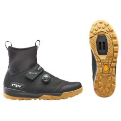 Buty rowerowe MTB męskie Northwave Kingrock Plus GTX. Czarne buty turystyczne Northwave, bez wzorów, bez zapięcia, rowerowe. Za 1,093.00 zł.
