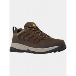 Buty turystyczne męskie Columbia Strata Trail Low WP. Brązowe buty trekkingowe Columbia, bez wzorów, bez zapięcia, trekkingowe. Za 469.00 zł.
