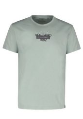 Bawełniana koszulka, Comfort Fit, T-CALVI. T-shirty Volcano, l, bez wzorów, z bawełny, bez kołnierzyka, bez ramiączek. Za 69.99 zł.