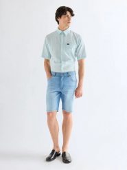 MESKIE SZORTY WRANGLER TEXAS SHORTS LIGHT WASH 112378706. Szorty Wrangler, bez wzorów, z jeansu. Za 149.99 zł.