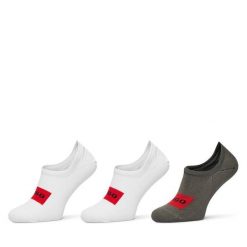Stopki HUGO. Szare skarpety Hugo, bez wzorów. Za 79.99 zł.