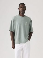 Levi's Koszulka w kolorze błękitnym rozmiar: XL. Niebieskie bezrękawniki Levi's®, s, bez wzorów, z bawełny, bez kołnierzyka, bez ramiączek. Za 111.07 zł.